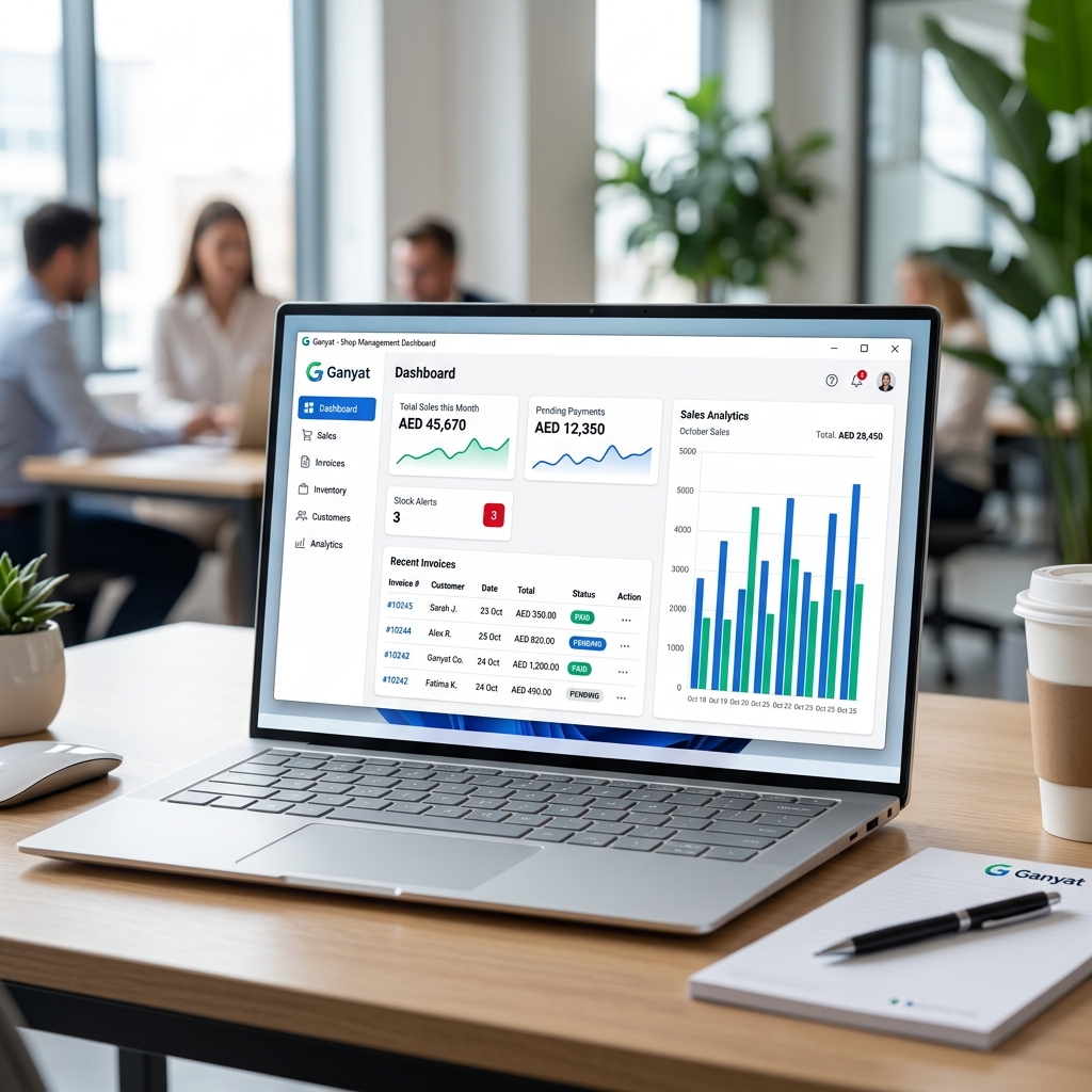 Ganyat Dashboard Screenshot